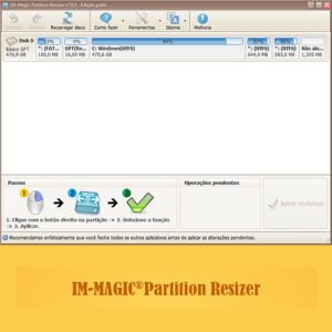 IM-Magic Partition Resizer 7.9.2 (gerenciador de partições para Windows XP e superior) - versão gratuita