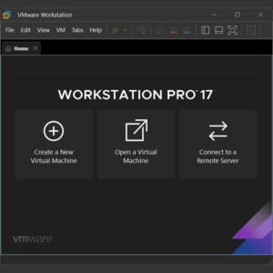 VMWare Workstation Pro 17.6.2 (software para criar máquinas virtuais) - versão gratuita