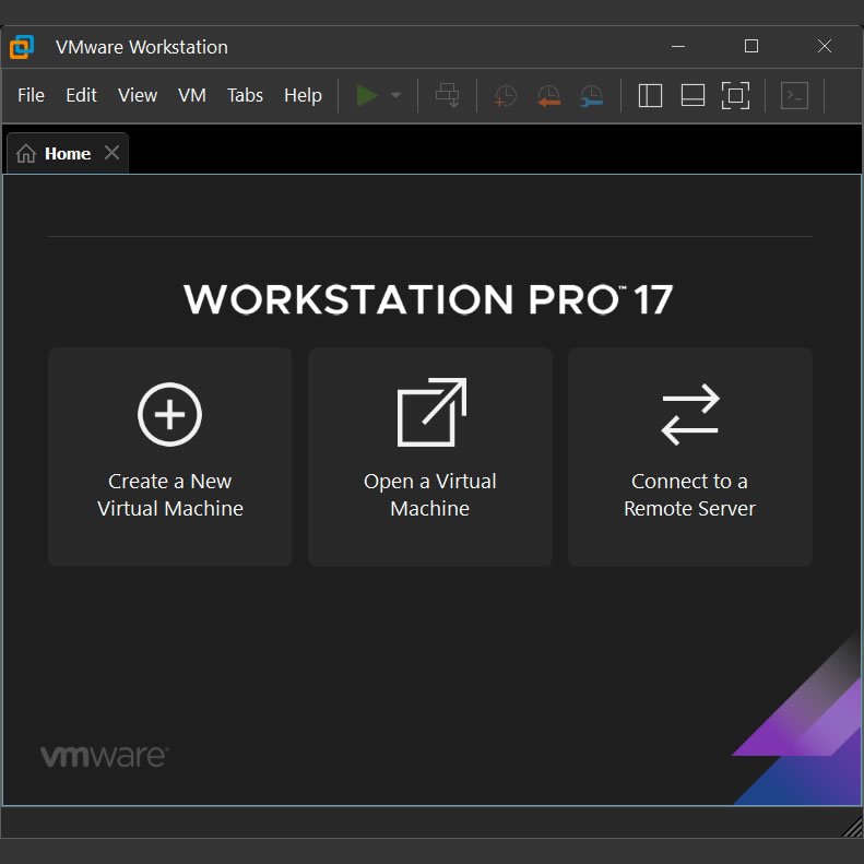 VMWare Workstation Pro 17.6.2 (software para criar máquinas virtuais) - versão gratuita