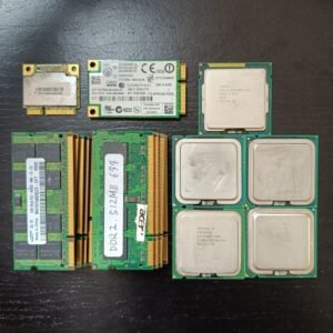Memórias RAM e processadores antigos grátis para computadores e notebooks antigos - somente cidade de São Paulo e região
