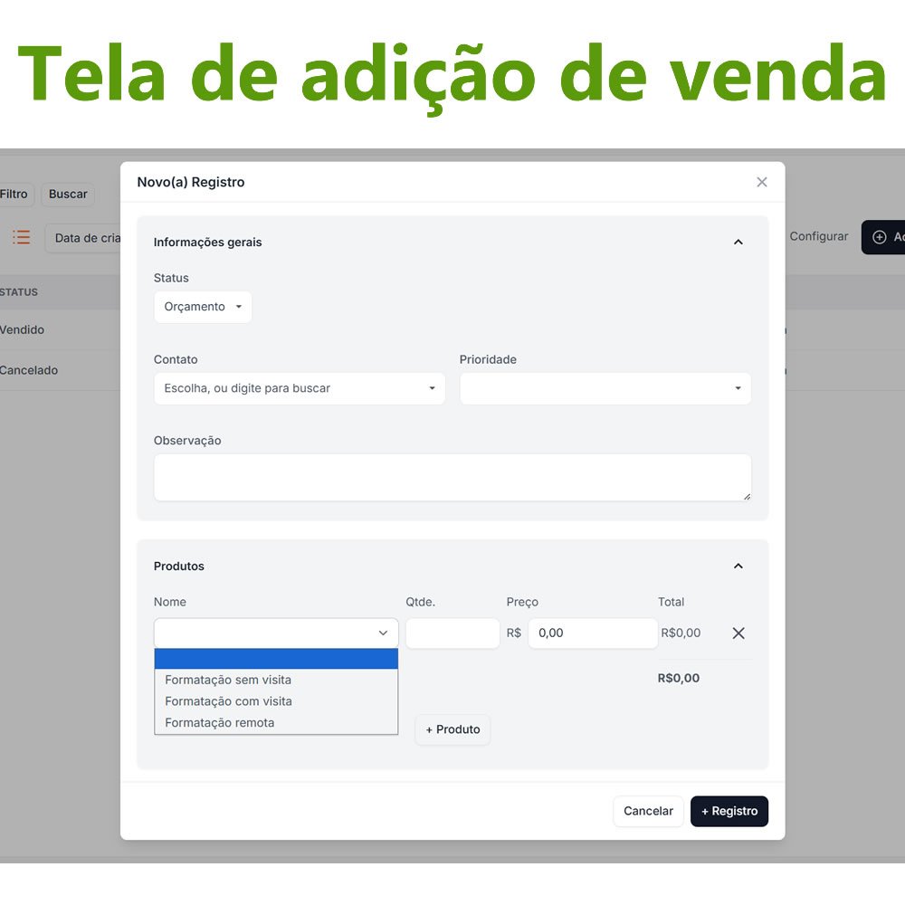 Sistema para gestão de vendas, clientes, produtos + WhatsApp por apenas R$ 0,99 - Imagem 2