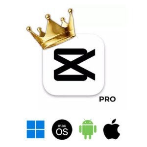 CapCut Pro com IA - assinatura de 1 mês